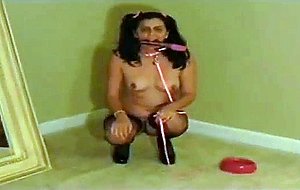 Hot milf being treated like the dumb she is 