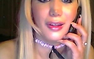Cute teen blonde tranny on cam