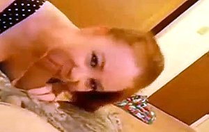 Amateur redhead is fucking amazing