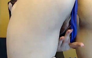 Huge Tits Russian Babe Masturbating