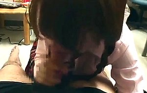 Deep throating honey teen