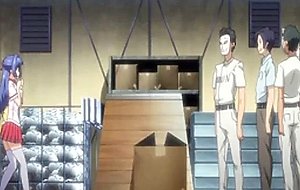 Schoolgirl hentai caught and fingered pussy