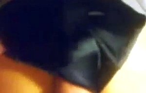 Wife with sweet ass gets jizzed on her panties
