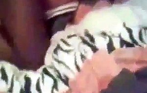 Submissive wife gets fucked by black guy