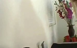 Gorgeous naked amateur blonde fucking intense on bed with big guy