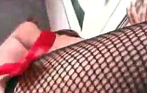 Small tits tranny takes guy cum