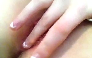 Incredible 21 yr old blonde orgasms intense masturbating