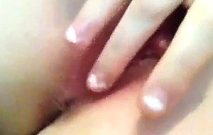 Incredible 21 yr old blonde orgasms intense masturbating