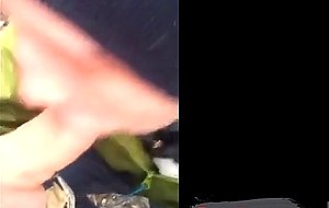 Chav outdoor blowjob