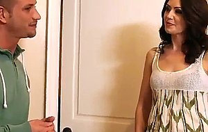 Stud dreams of fucking his sweet neighbor sarah shevon in her sweet lingerie