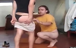 Amazing bj and desperate anal sex by honey couple