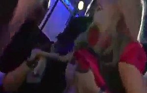 Wild amateur orgy in prague nightclub