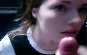 Amateur girl homemade short but good cumshot on sweet face mp4