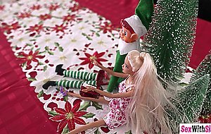 Stepbro fucked teens Andi Rose and sexy Scarlet Skies for the Christmas