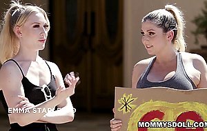 Christie and Emma level up their idea of carwashing