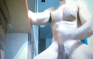 bearded hairy daddy huge cock