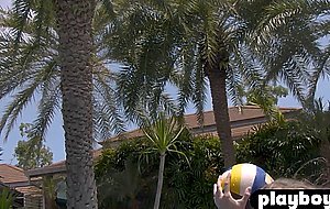 Sexy big tits models Jay Marie and beautiful teen Jessi Fierce posed naked