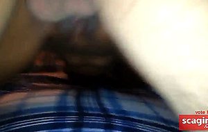 Ebony Cuckold girl fucked from behind by Rico Gardner