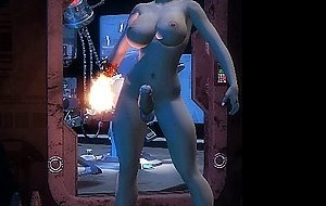 3D Futa Selfsuck and Big Cock Lezzies