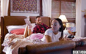 Big ass black teen Alexis Tae rough anal sex after perfect ass licking