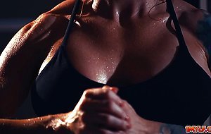 Sophia loves working up a sweat and fucking her fave man Giovanni