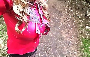 SEX IN THE WOODS - big cock cd Suleika Latex (date no 45)