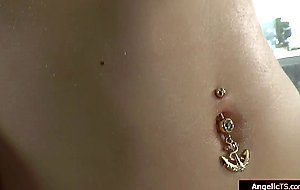 Busty shemale Kelly Klaymour is anal toyed while sucked off