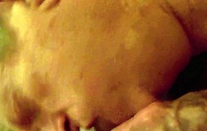 Grandpa sucks and swallows Trucker cum