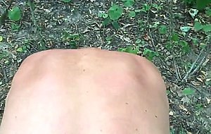 Slave Outdoor Piss and Fuck