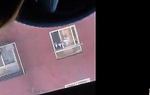 Korean girl playing with small cock in car