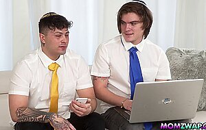 Stepsons stepping into their manhood