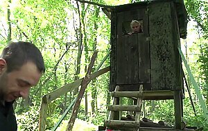 Mmv blondes, outdoor fuck with pierced milf and cum on