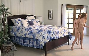 Lesbianfantasies, two teen stepsisters want to lick ea