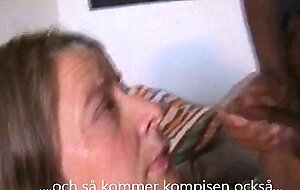 Svensk kvinna suger kuk pa Borlange