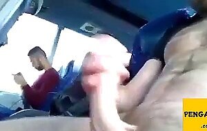 Masturbation on bus