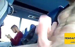 Masturbation on bus