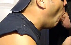 Throbbing cock shoots a huge load (HM)