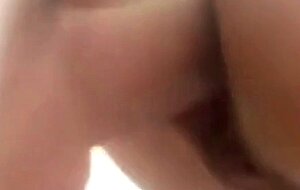 Cute young girl loves her ass fucked
