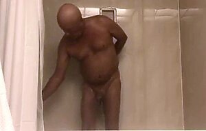 Grandpa morning shower