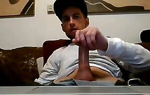 Sexy Str8 Guy Cums on his Ripped Abs #41