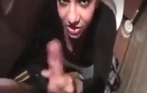 Oldham paki girl ruksana suck and cum on face