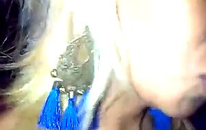 Latina amateur tranny sucking two cocks