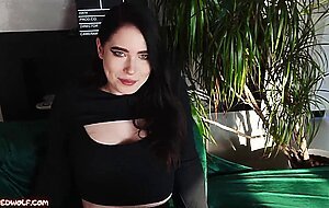Mollyredwolf, girl in sports uniform asks to fuck her pussy