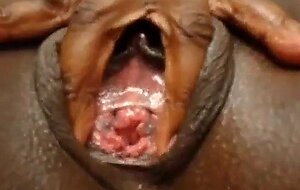 Black Amateur Pussy on Webcam