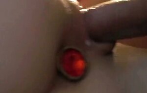 Close-Up Anal Play and Pussy Fucking with a Big Cock