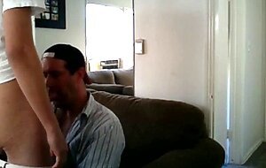 Neighbor's Big Cock Blowjob and Facial