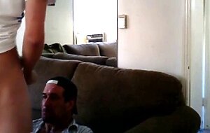 Neighbor's Big Cock Blowjob and Facial
