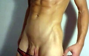 Stroking My Big Cock for My Buddies