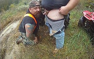 Muddy Outdoor Blowjob