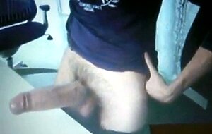 Huge Thick Cock Showcased by Amateur